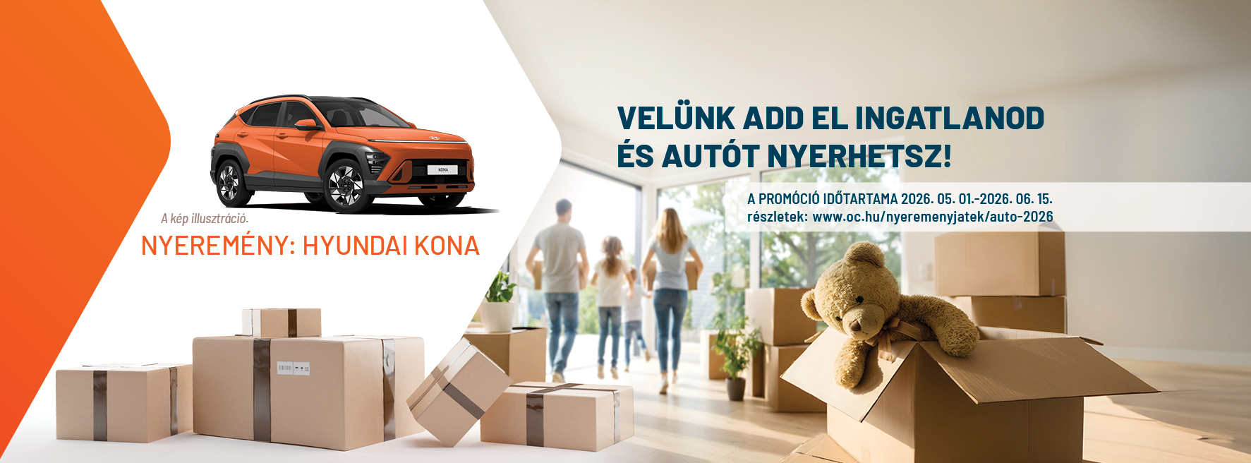 Lakáseladással nyerj egy vadonatúj autót!